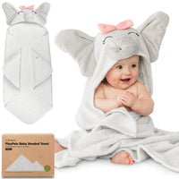 Playpals Hooded Baby Bath Towels