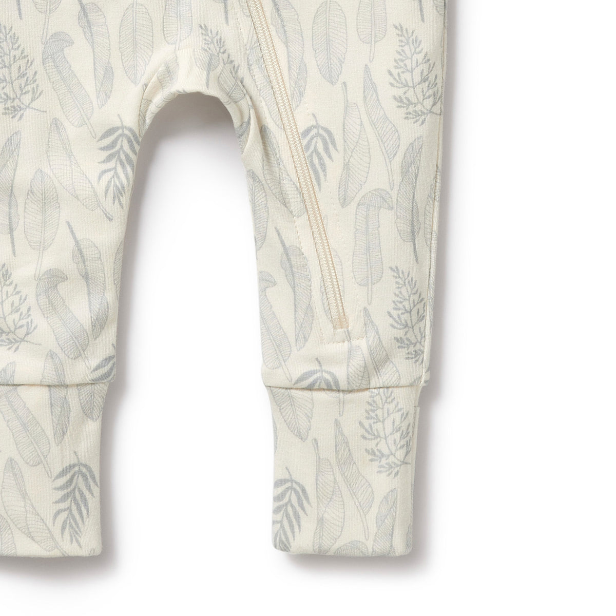 Organic Zipsuit with Feet