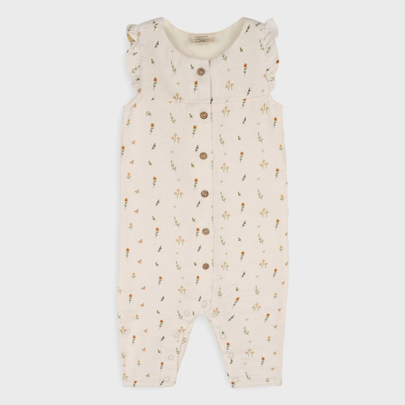 Muslin Boho Sleeveless Jumpsuit