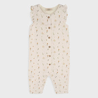 Muslin Boho Sleeveless Jumpsuit