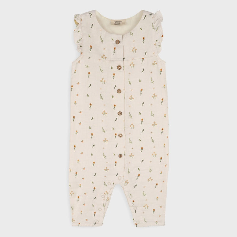Muslin Boho Sleeveless Jumpsuit
