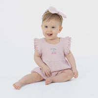 Scallop Ruffle Shortie