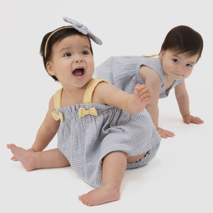 Top With Bows And Ruffle Leg Bloomer