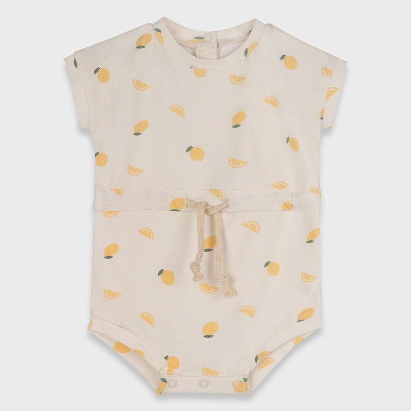 Waist Tie Baby Romper