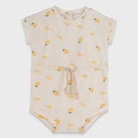 Waist Tie Baby Romper
