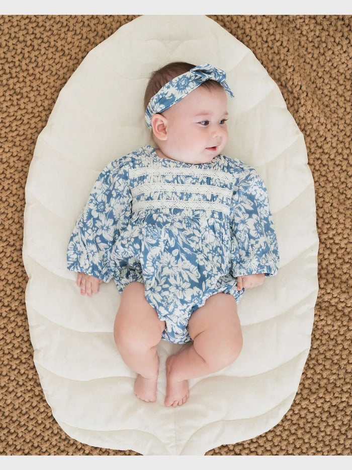 Mykonos Romper & Headband Set (Organic Cotton)