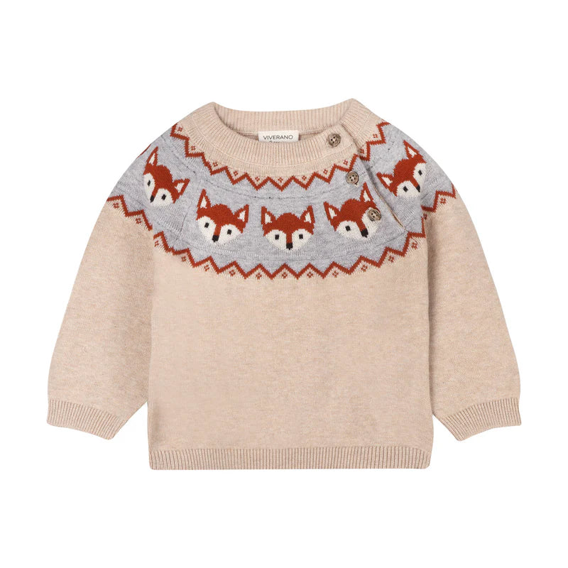 Organic Cotton Knit Sweater