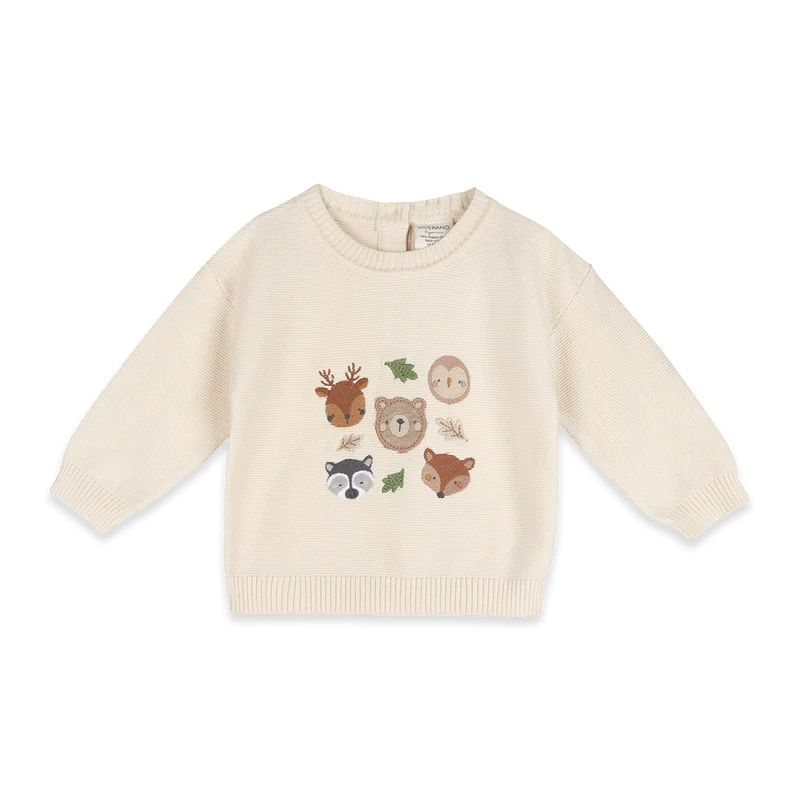 Organic Cotton Knit Sweater