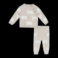 Polar Bear Sweater And Pant Set