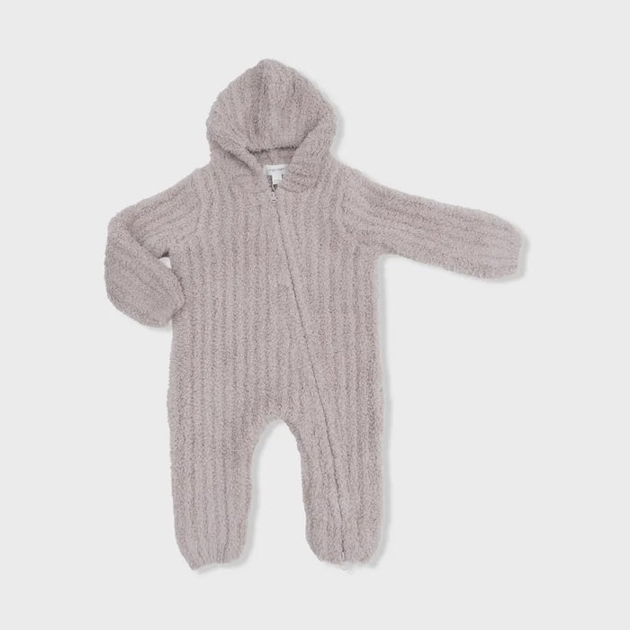 Chenille Hooded Romper
