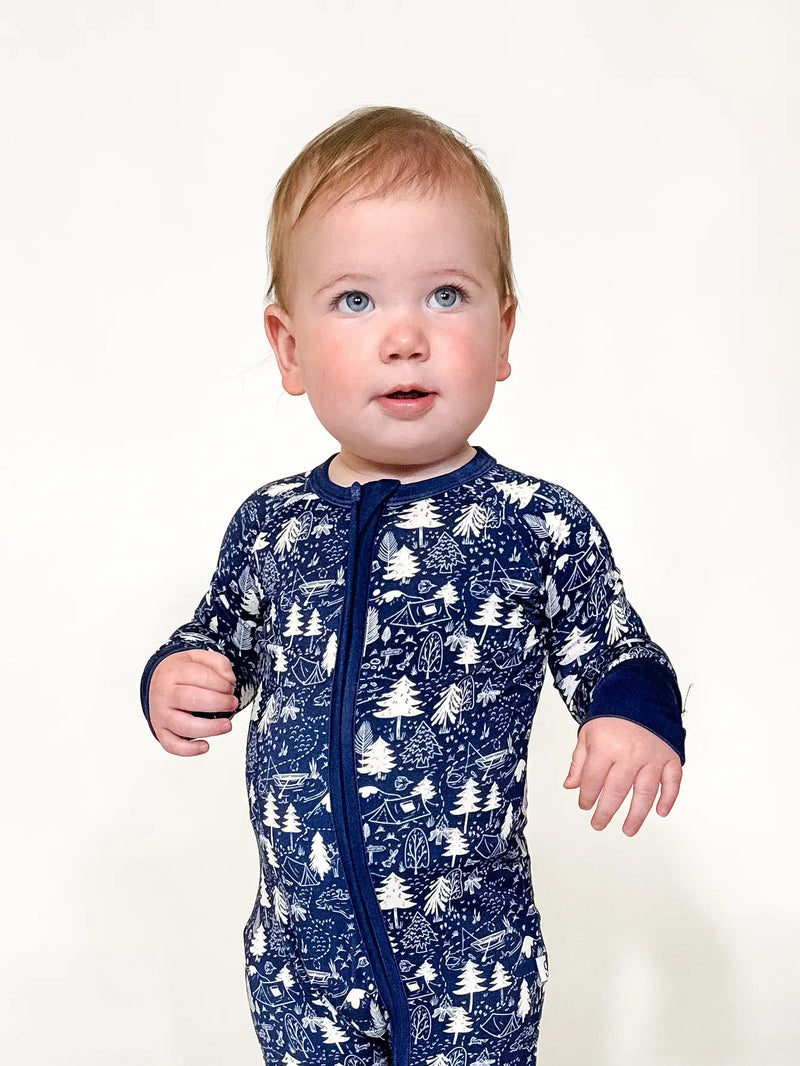 Zip Pajama LS
