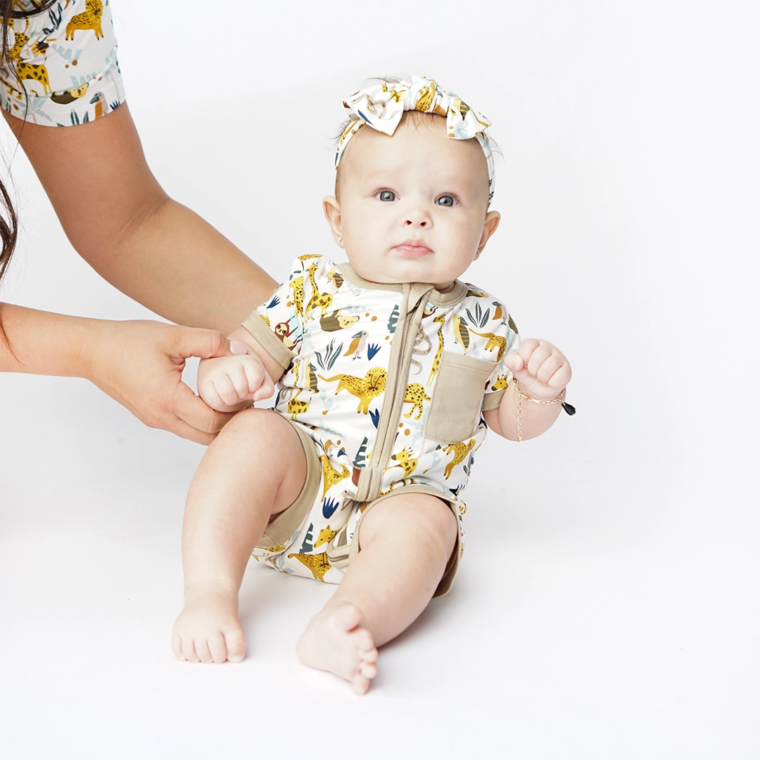 Bamboo Shortie Romper