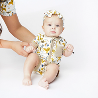 Bamboo Shortie Romper