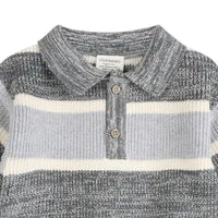 Polo Knit Pullover & Pant Set