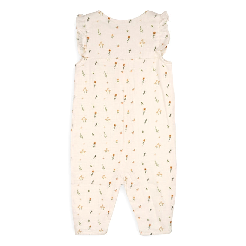 Muslin Boho Sleeveless Jumpsuit