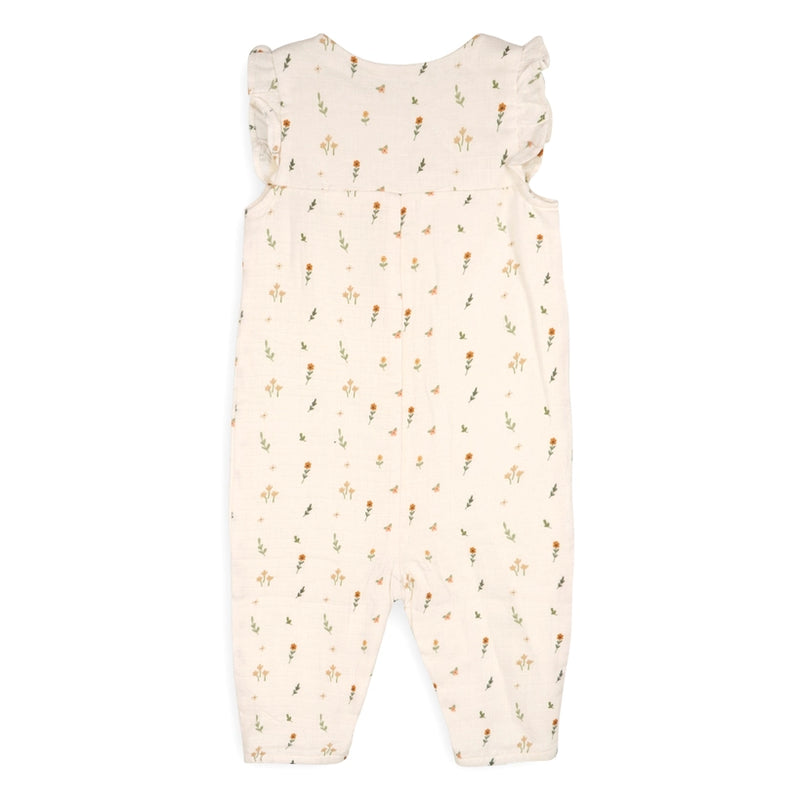 Muslin Boho Sleeveless Jumpsuit