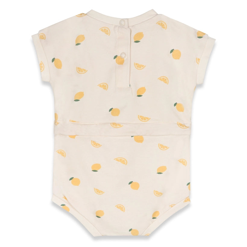 Waist Tie Baby Romper