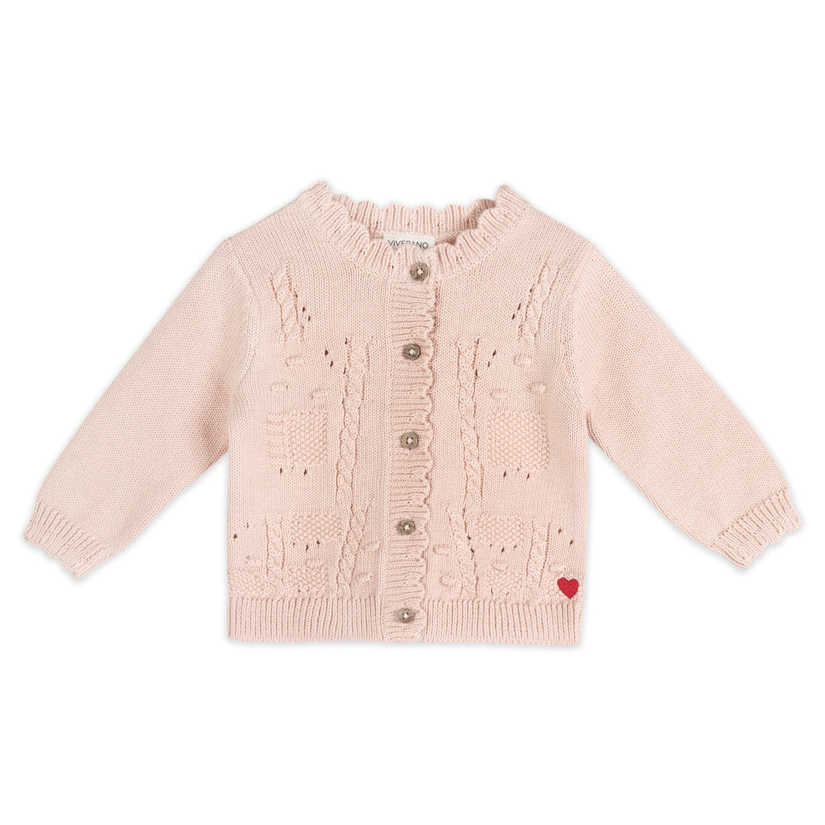 Lil Heart Tex Knit Baby Cardigan & Pant Set