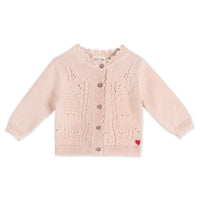 Lil Heart Tex Knit Baby Cardigan & Pant Set