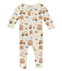 Footie 2 way Zipper