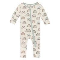 Print Convertible Sleeper w/ Zipper