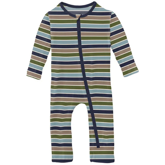 Print Convertible Sleeper w/ Zipper