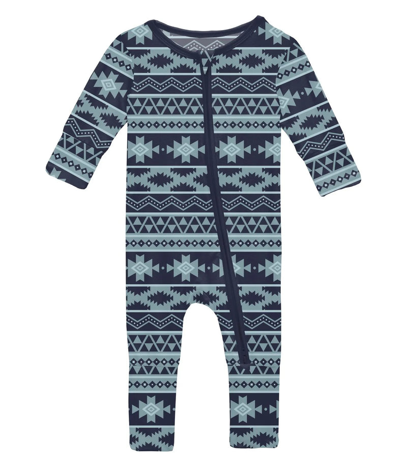 Print Convertible Sleeper w/ Zipper