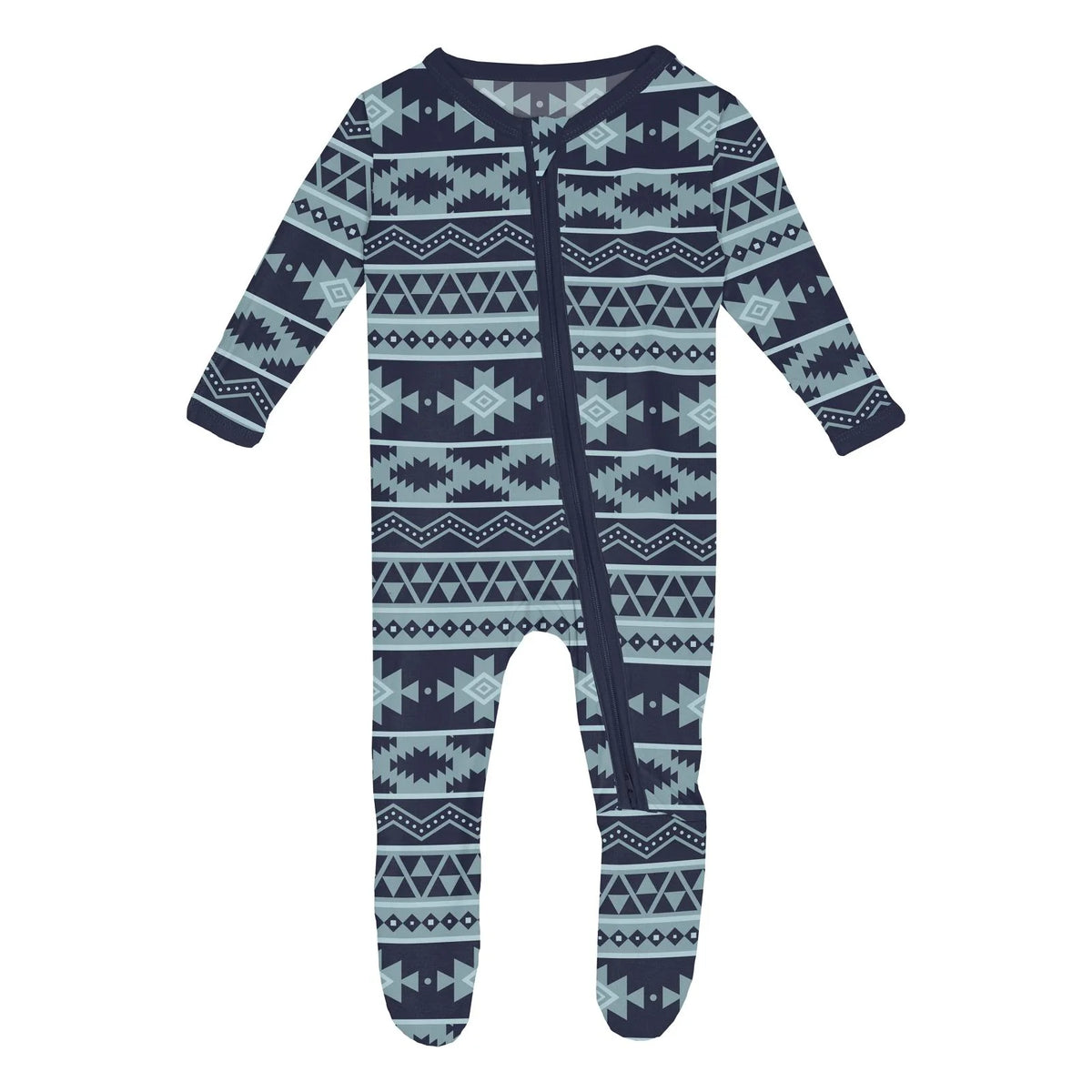 Footie 2 way Zipper