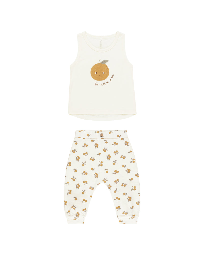 Tank + Slouch Pant Set