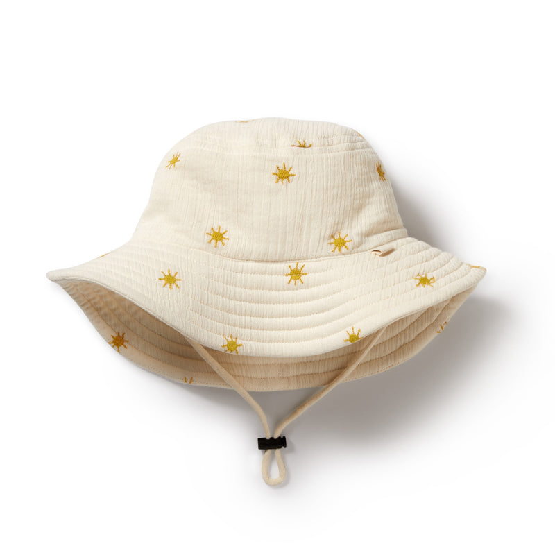 Organic Crinkle Sun Hat