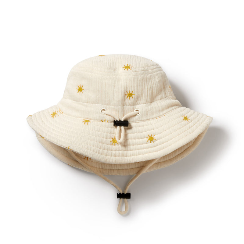 Organic Crinkle Sun Hat