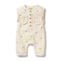 Organic Crinkle Growsuit