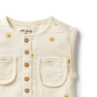 Organic Crinkle Growsuit