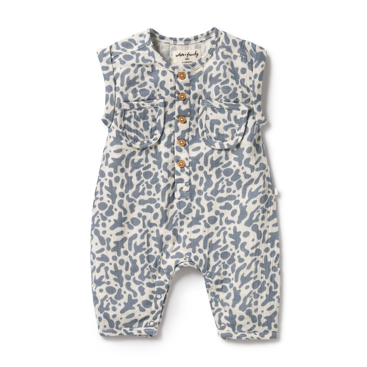 Organic Crinkle Growsuit