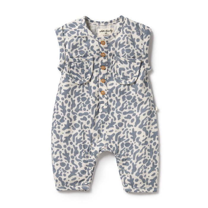 Organic Crinkle Growsuit