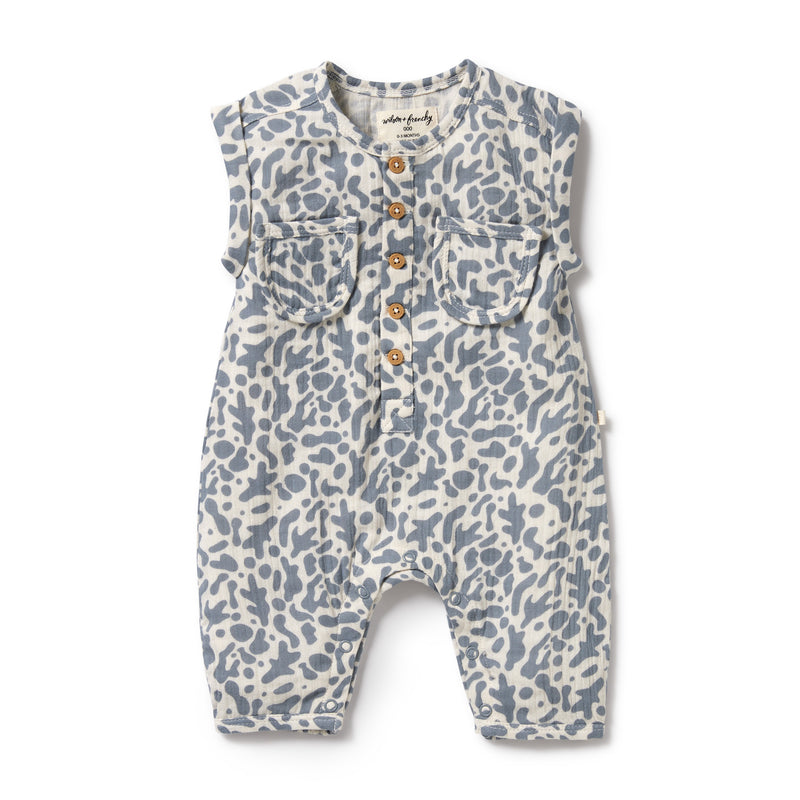 Organic Crinkle Growsuit