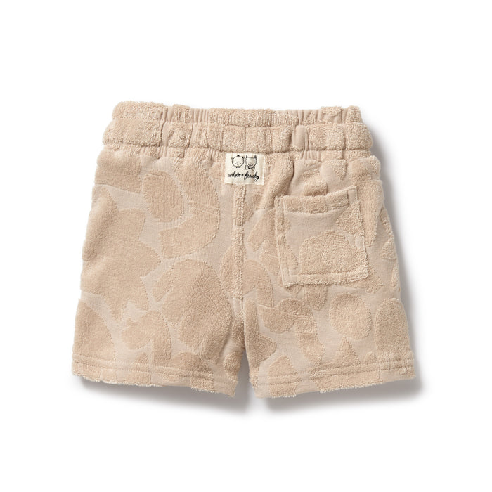 Organic Terry Shorts with Pockets
