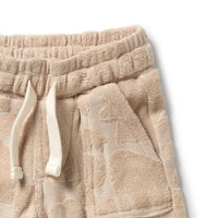 Organic Terry Shorts with Pockets