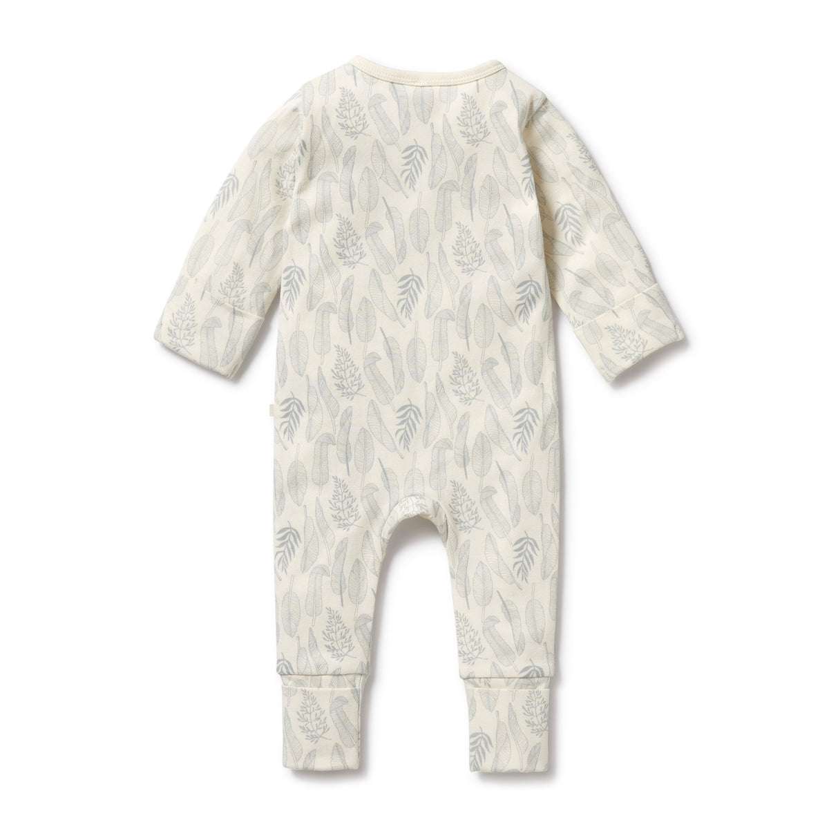 Organic Zipsuit with Feet