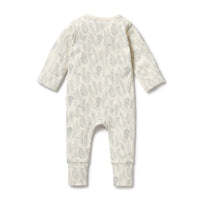 Organic Zipsuit with Feet