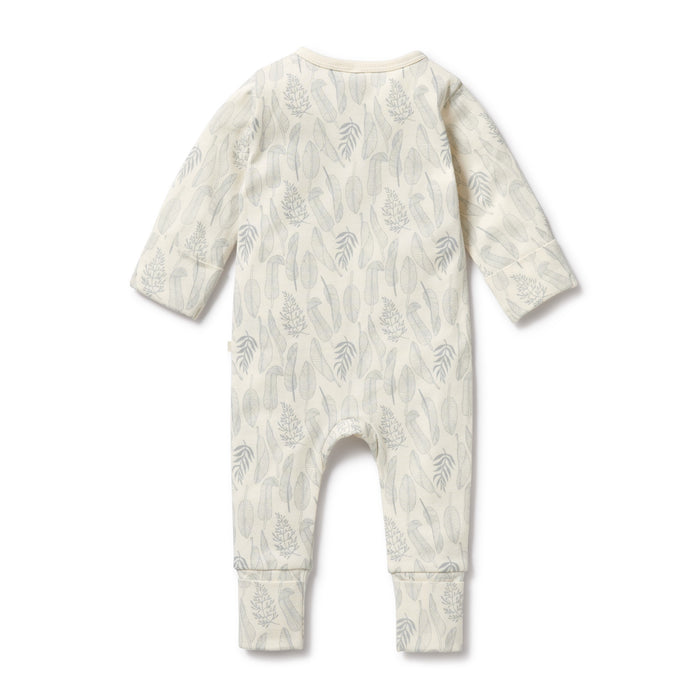 Organic Zipsuit with Feet