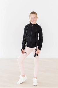 Full Zip Ruffle Active Jacket