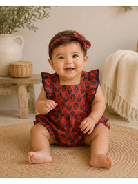 Romper & Headband Set (Organic Cotton)
