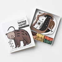 Woodland Lacing Cards