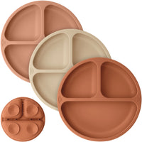 Suction Plates 3-pack