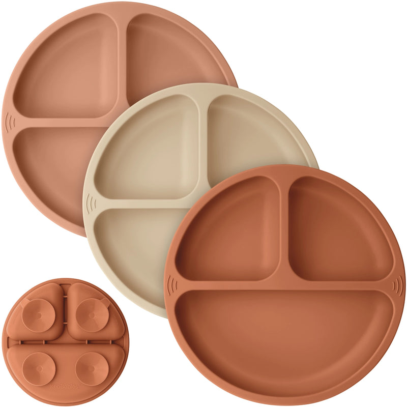 Suction Plates 3-pack
