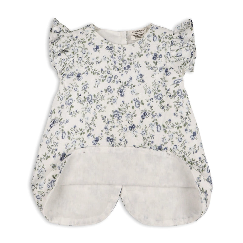 Baby Blouse with Bow Details & Bloomer