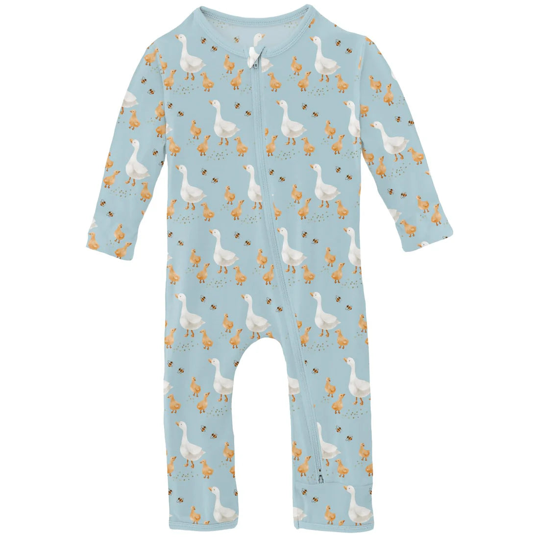 Footie 2 way Zipper