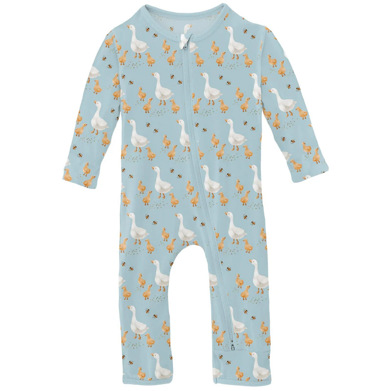 Footie 2 way Zipper