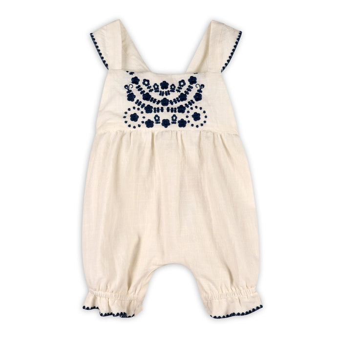 Embroidered Bubble Romper